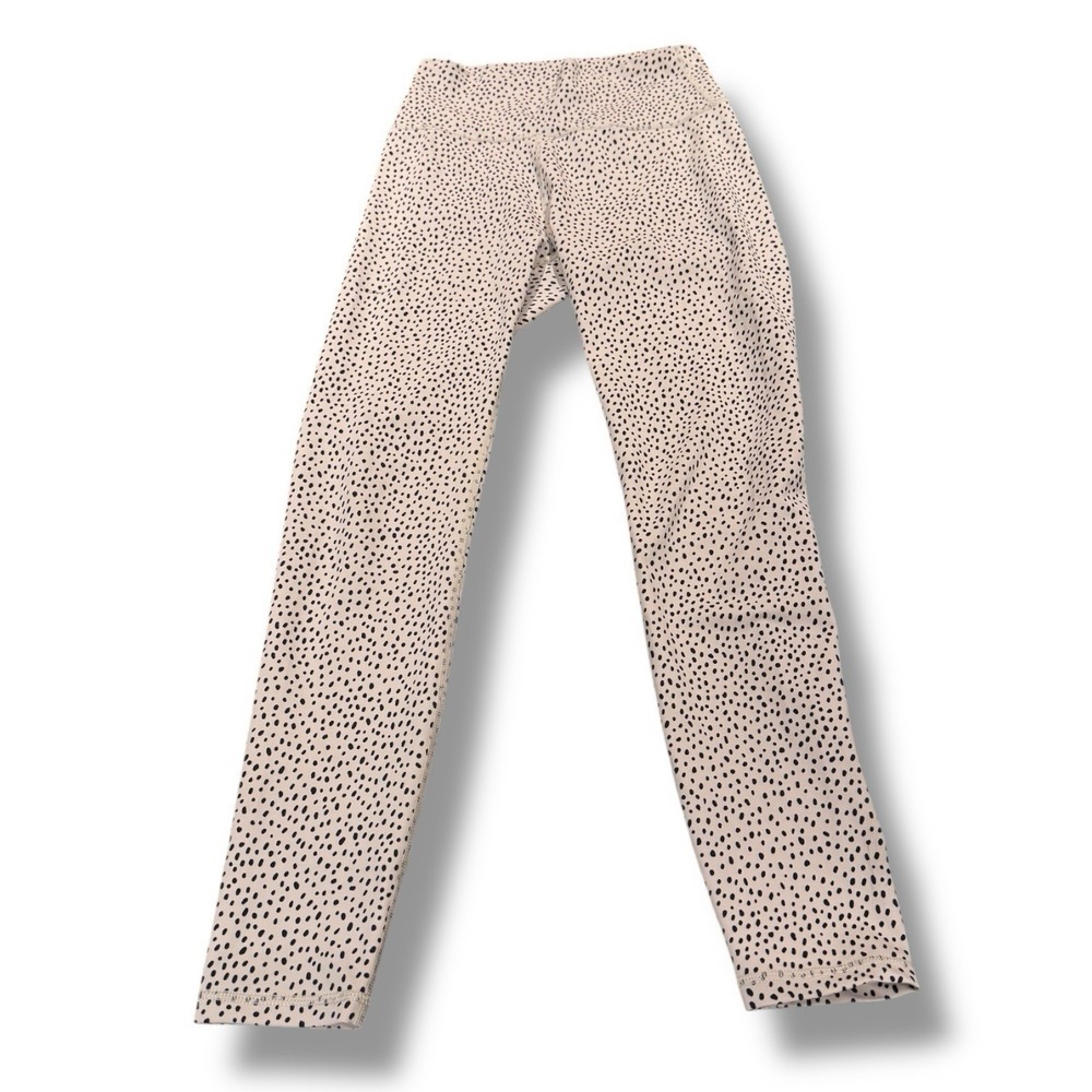 All‎ Fenix Montana 7/8 Yoga Leggings Stretchy Leopard Dots Anthropologie Small